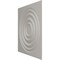 Ekena Millwork 19 5/8in. W x 19 5/8in. H Wade EnduraWall Decorative 3D Wall Panel Covers 2.67 Sq. Ft. WP20X20WDGBE - alternate 5